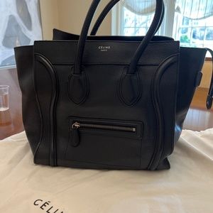 Celine Phantom Bag in Black
